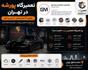 تعمیرگاه پورشه هیولا آلمان